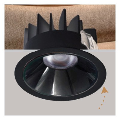 Đèn âm trần VinaLED DL3P-CB9 9W