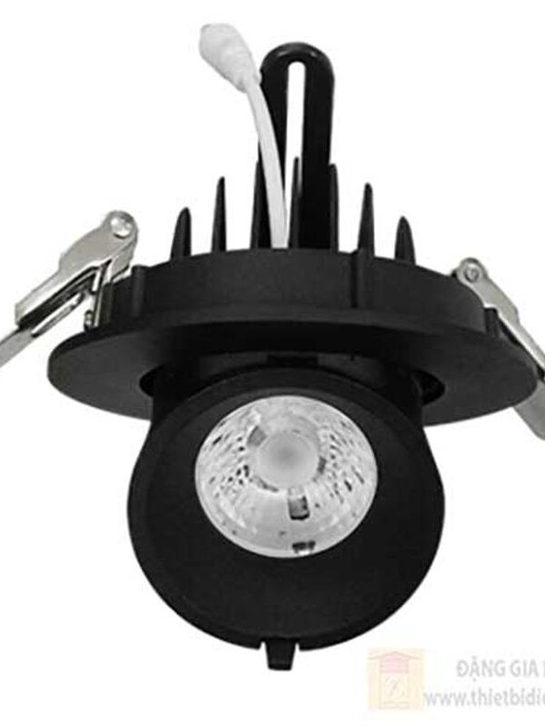 Đèn âm trần VinaLed Tilt Spotlight 9W mẫu L vỏ đen