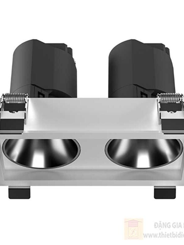 Đèn âm trần VinaLed Hotel Spotlight 2x20W mẫu C