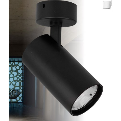 Đèn chiếu điểm VinaLED V2TRM-9, đế ốp Ø60mm