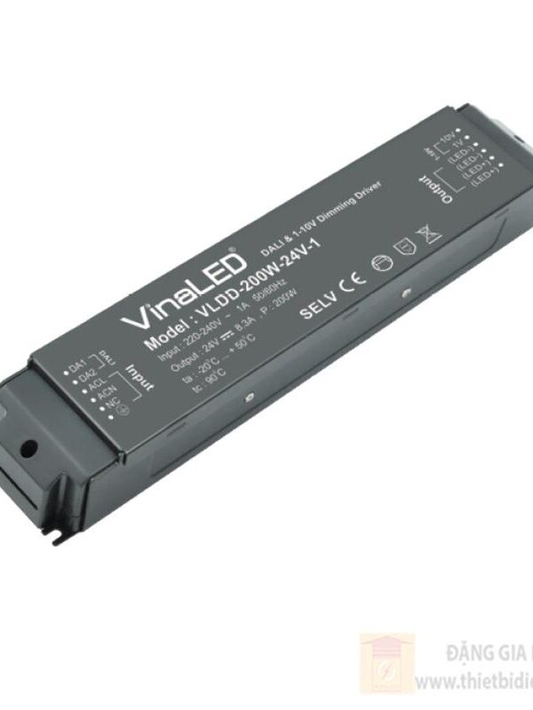 Nguồn dimming Dali & 1-10V 200W VinaLed
