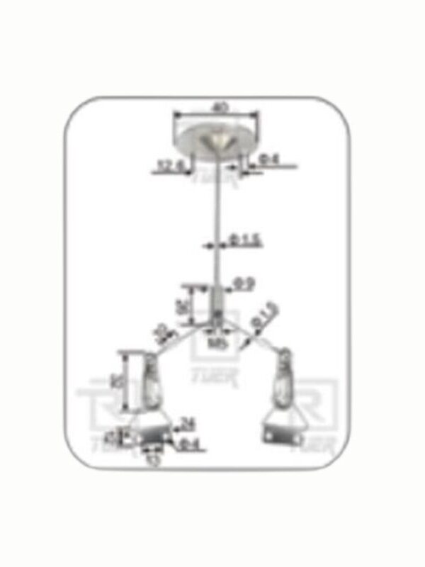 Dây căng treo đèn panel 3060, 30120 AP-P3 Vinaled